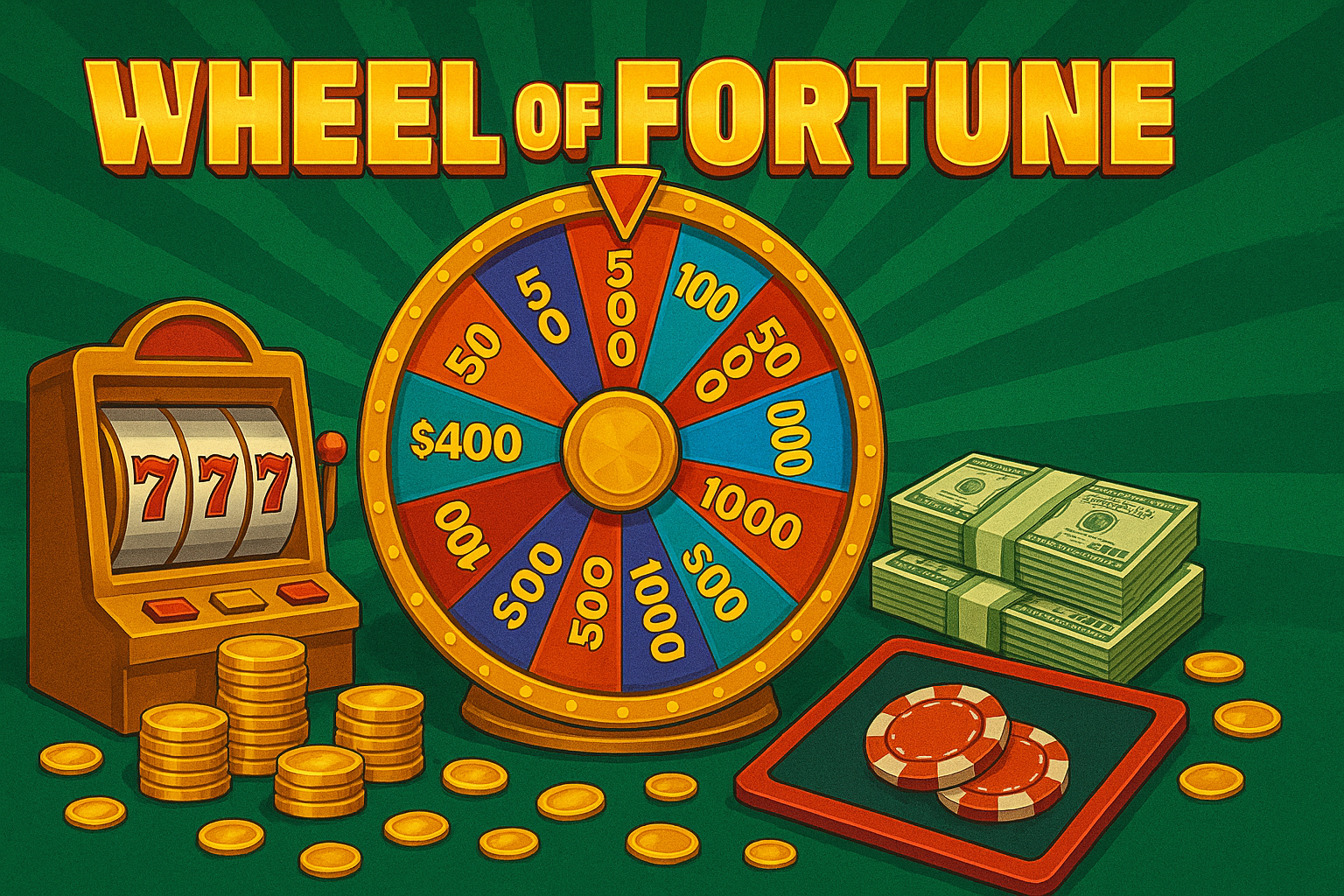 Wheel of Fortune Tại VUI89 – Trải Nghiệm Slot Quay Số Hấp Dẫn